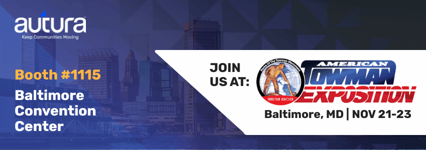 Visit Autura at the Baltimore Tow Show in booth #1115