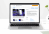 Autura SaaS solutions on AWS Marketplace featuring an image of a laptop show the Autura ARIES Dispatch Listing