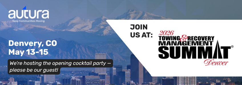 Join Autura at the Tow Summit in Denver Colorado, May 13-15 2026