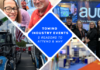 Blog post about attending towing industry events thumbnail image with event collage images